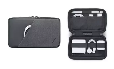 Portable USB Charger Earphone Cable Tidy Organizer Storage Bag Travel Case Pouch • £7.99