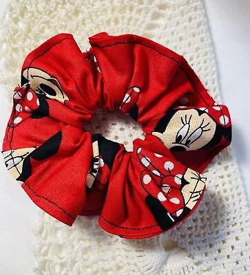 Disney’s Minnie Mouse Hair Scrunchie. Handmade. • $2.99