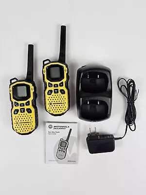 Motorola Talkabout MS350R 35 Mile Two Way Waterproof Walkie Talkie FRS Radios • $62.50