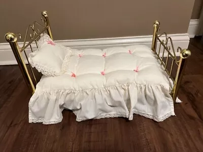 Vintage American Girl Doll Samantha Bed With Comforter Set • $125