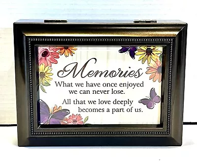 Memories Music Box Keepsakes Jewelry Replaceable Cover “Fascination Waltz” • $30