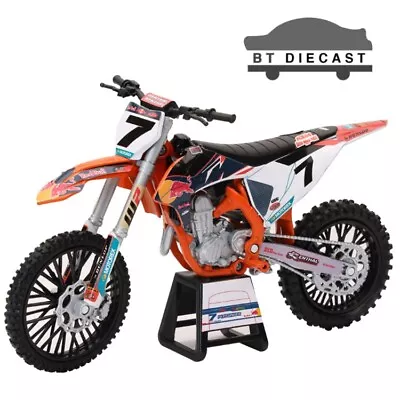Newray Red Bull Ktm 450 Sx-f Dirt Bike Motorcycle 1/12 #7 Aaron Plessinger 58363 • $21.55