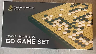 Yellow Mountain Imports Medium Magnetic 19x19 Go Game Set Board (14.7-Inch) • $25