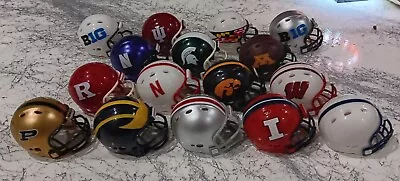 Riddell Big TEN Revolution Style Pocket Pro Football Helmet Set • $125