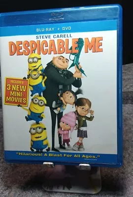 Despicable Me Blu-Ray DVD Bonus Disc 3 New Mini Movies Minions Steve Carell • $6