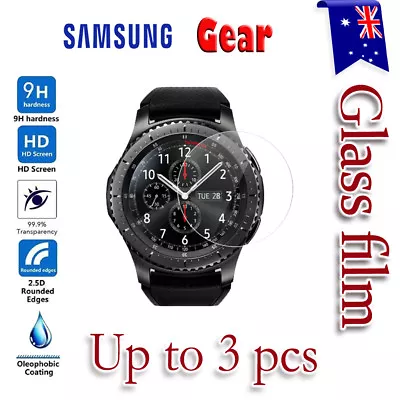  For Samsung Gear S2 S3 Full Tempered Glass Screen Protector Frontier Classic 3G • $4.99