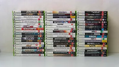 XBOX 360 BULK BUNDLE *Choose Your Titles* • $10