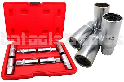 8pc Socket Stud Screw Extractor Remover Installer (METRIC/SAE) W/ Roller Bearing • $44.99