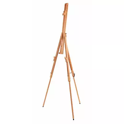 Field Easel Folding Rotate Canvas Frosted Beech Structure Portable Easy Store • $102.40