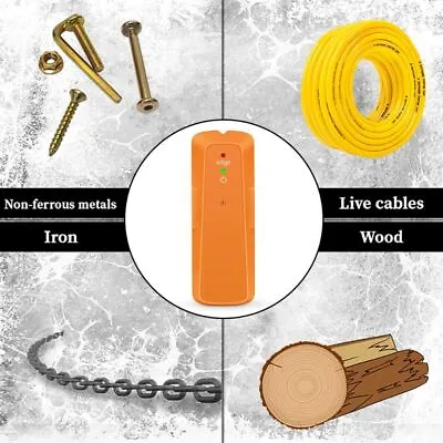 Stud Finder Wood Metal Pipe Sensor Wire Detector Electric Wall Scanner Locato ~ • £6.49