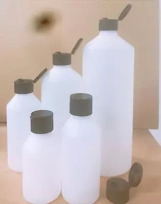 £549.89 • Buy Plastic Bottles Natural HDPE With Flip Top Lid 150ml 200ml 250ml 500ml 1000ml