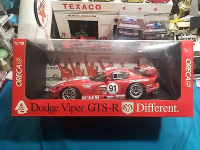 AUTOart 1:18th Dodge Viper GTS-R #91 2000 Rolex 24  Daytona RARE Autograph BOX   • $345.95