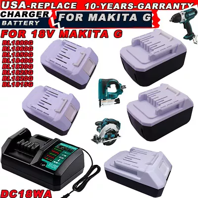 For Makita 18V 14.4V Battery Charger G-Series HP457D TD127D BL1813G BL1815G • $161.26