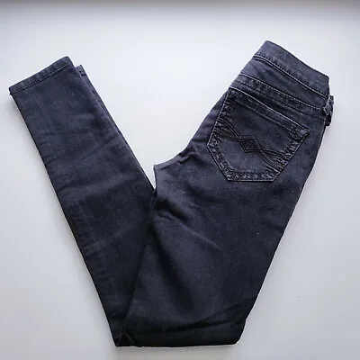 Mudd Women's Juniors Skinny Slim Fit Jeans Denim Black Size 0 • $8.99