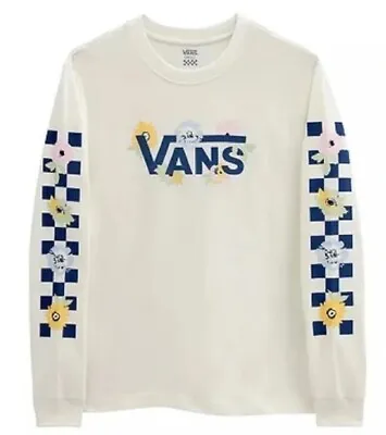 £14 • Buy Vans LS Deco Pilot T-Shirt / White / Women / RRP £30