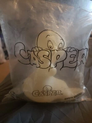 $60 • Buy Casper The Friendly Ghost Glow In The Dark Toy Hand Puppet 1995 Pizza Hut 