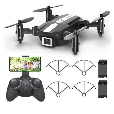 Mini Drone For Kids With Camera - 1080P HD FPV Wipkviey T25 • £30.17