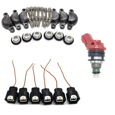 $51.99 • Buy OEM Fuel Injector Adapter Kits Fits 90-94 Nissan 300ZX 3.0L V6 VG30DE Z32