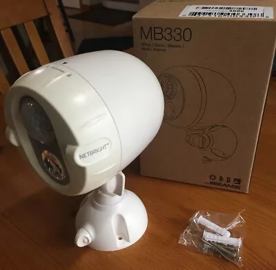 Mr Beams Netbright Wireless LED Spotlight Motion Sensor Photocell White MB330 • $37.99