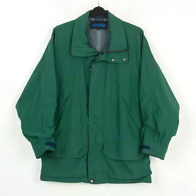 Schoffel Venturi Hommes M Veste Pluie Manteau Ue 50 Plein Coupe-Vent Vert Bleu • $39.91