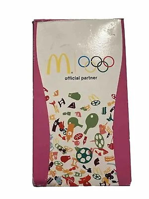 RARE Japanese London Olympics 2012 McDonald's & Coca-Cola Glass Japan Only • $35.96