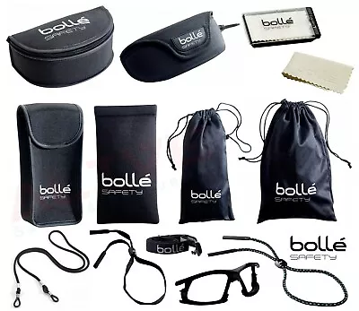 Bolle Safety Glasses Spectacles Goggles Storage Case Pouch Bag Adjustable Cord • £9.99