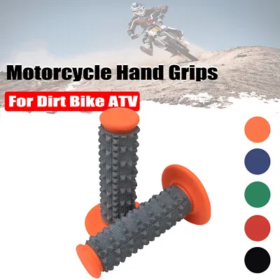 7/8  Motorcycle Hand Grips Bar End Handlebar Gel For Cafe Racer Dirt Bike ATV  • $12.99