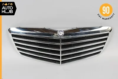 07-09 Mercedes W211 E350 E550 E320 Hood Radiator Grille Grill Chrome OEM • $136.95