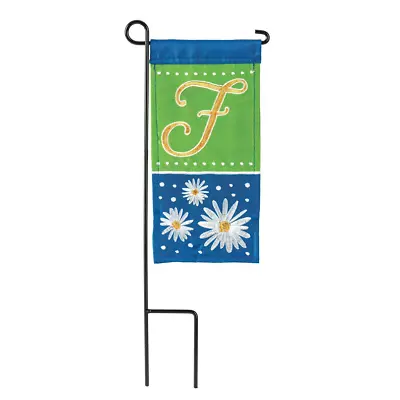 Daisy F Monogram Mini Flag With Stand • $21.87