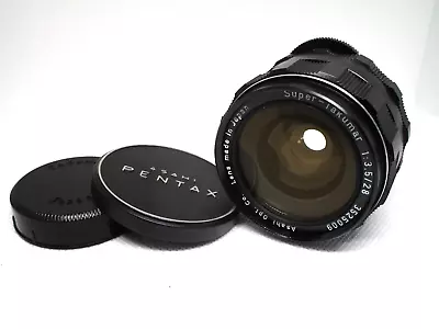 [NEAR MINT] Pentax Super Takumar 28mm F/3.5 M42 Wide Angle Prime MF Lens Japan • $48