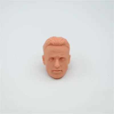 1/12 Scale Walking Dead Younger Rick Head Sculpt Unpainted Fit 6  Mafex Figure • $11.39