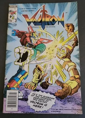 Voltron #3 Modern Comics 1984 World Events Productions Comic Book Modern Pub. • $8.50