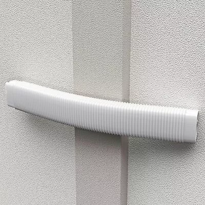 4  Flexible Duct Line Cover Set Part PVC Accessory Decor For Ductless Mini Split • $50.59