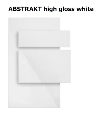 IKEA Abstrakt Akurum Door White 18  X 15  New 800.699.53 Kitchen Cabinet Door • £67.15