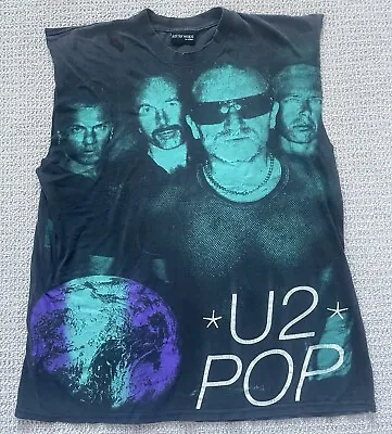 Vintage U2 Concert T Shirt Pop 1990’s  XL Original Rare • $39