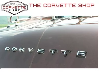 C3 Corvette Rear Bumper Letters Emblem C O R V E T T E 1974-1975 X2617 • $29.99