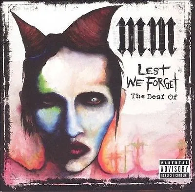 *MINT* Lest We Forget: The Best Of (Deluxe Edition) [Digipak] Marilyn Manson CD • $24.95