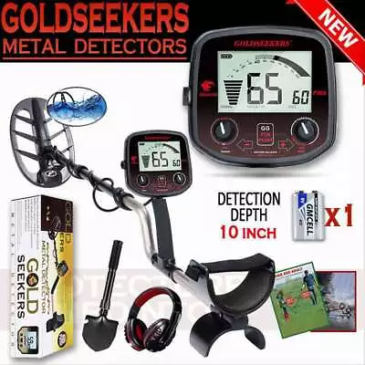 PRO Metal Locator Underground Metal Detector Gold Treasure Detector Gold Finder • $281.99