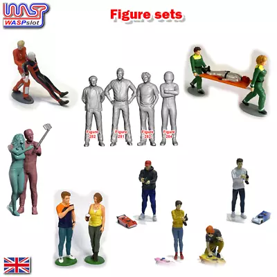 Figure Sets - WASP 1/32 Scale WASPslot Groups Spectators People • £32