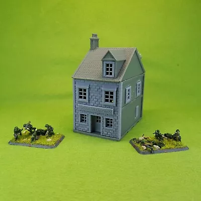 15mm Flames Of War Normandy Street House (Style E) Building For WW2 Wargaming • £14.25