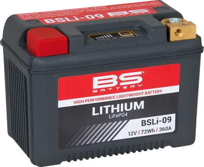 BS Lithium LiFePO4 Motorcycle Battery BSLi-09 360109 • $282.95