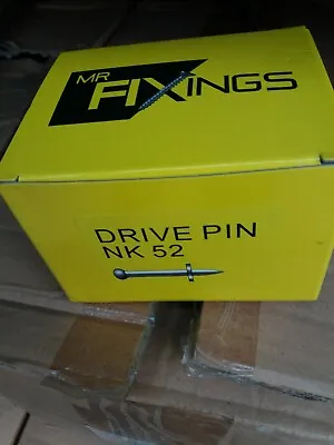 £7.99 • Buy HILTI NAILS TO FIT HILTI  DX450 52mm Drive Pin NK52  BOX 100