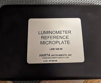 Harta Instruments LRM 168-96 Luminometer Reference Microplate • $180