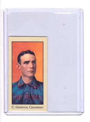 Clark Griffith Cincinnati Reds Monarch Corona T206 Centennial #42 / NM+ Cond. • $5.95