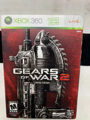 Gears Of War 2 - Limited Edition (Microsoft Xbox 360 2008) Steelbook COMPLETE • $35.35