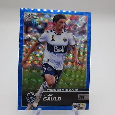 2023 Topps Chrome MLS Blue Wave #/199 #94 Ryan Gauld Vancouver Whitecaps FC • $5.99