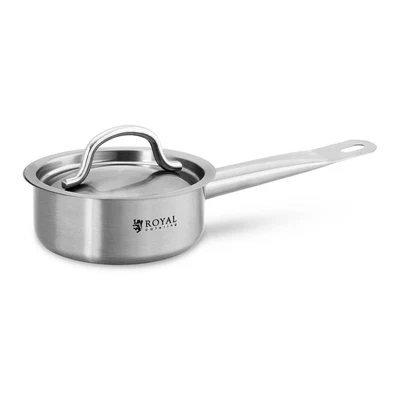 £34 • Buy Stainless Steel Saucepan Cooking Pot Soup Pan Lid Cooking Sauces 0.5L Ø12Cm