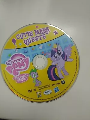 My Little Pony: Friendship Is Magic Cutie Mark Quests (DVD) ××DISC ONLY×× • $3