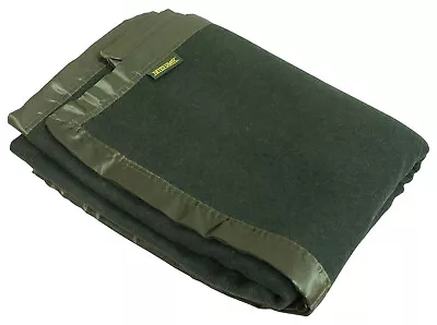 Nitehawk Heavy Duty Military Style Wool Blanket Ultra Warm Large Camping Throw • £24.99