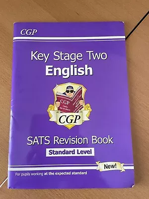 £3.98 • Buy KEY STAGE TWO ENGLISH SATS REVISION BOOK By CGP